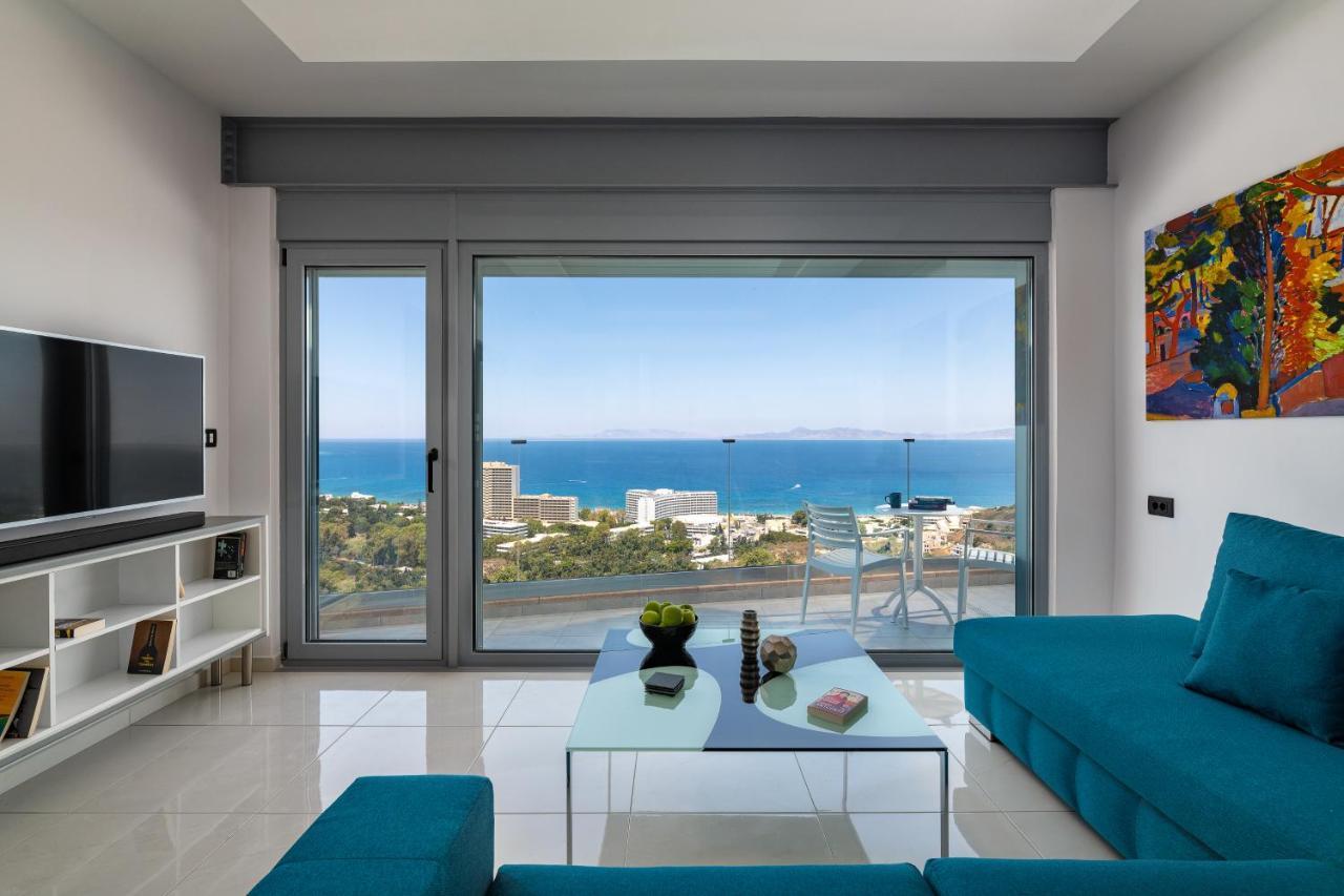 Rhodes Skyline Suites Ixia  Dış mekan fotoğraf