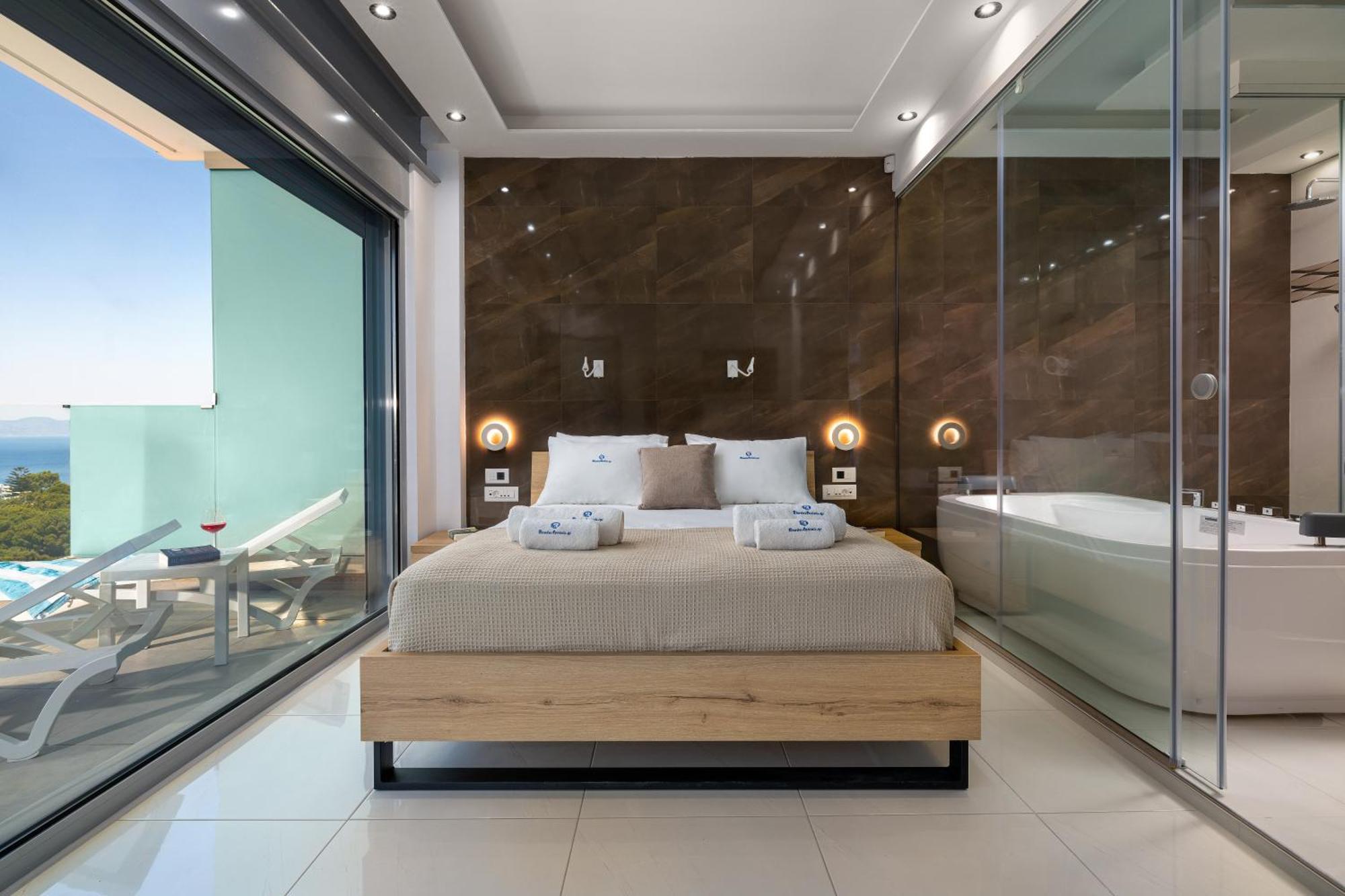Rhodes Skyline Suites Ixia  Dış mekan fotoğraf